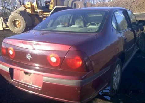 2000 Chevrolet Impala из США, поврежденный, VIN 2G1WF55E9Y9139967